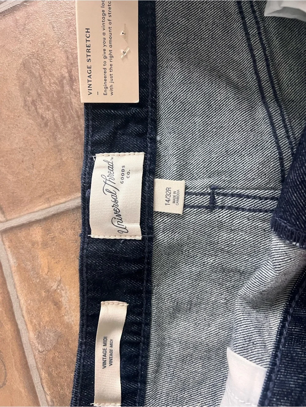 Dark Indigo Denim Cutoff Shorts - Women